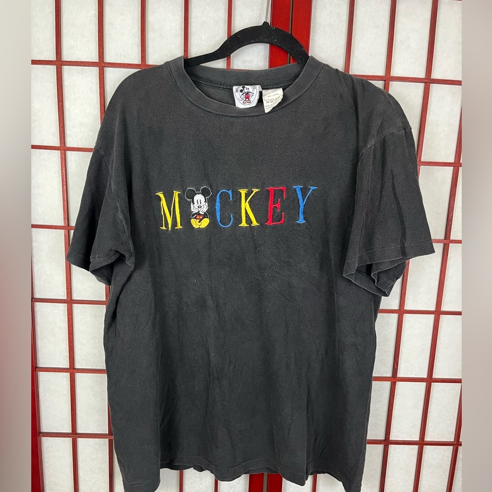 Vintage Disney Mickey Mouse Colorful T-Shirt